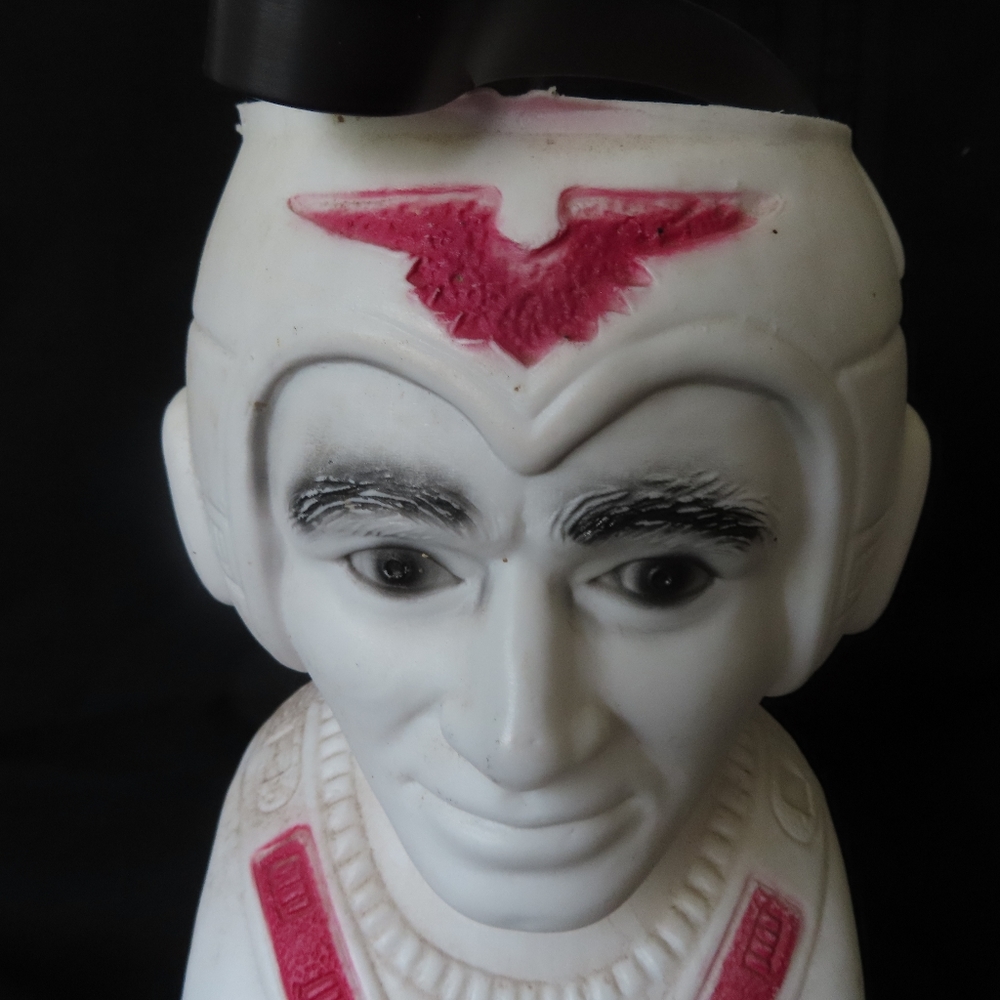 AJ Renzi Buck Rogers Blow Mold Halloween Candy Tote 1979 #3